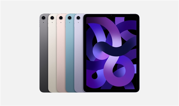 首次升級自研M1芯片！iPad Air 5今日開啟預(yù)定：4399元起