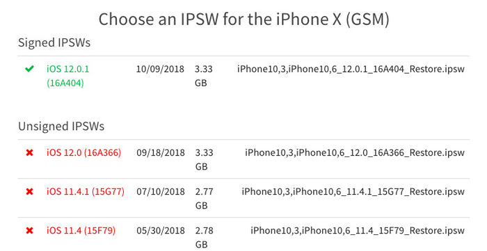 蘋果推送iOS12.1最新測試版，并關(guān)閉了舊系統(tǒng)驗(yàn)證通道