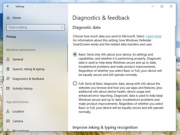 微軟改進(jìn)Windows 10隱私儀表板，卻讓人感到更加困惑