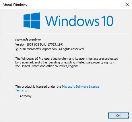 Windows 10 Build 17763.194：修復(fù)WMP進(jìn)度條問(wèn)題